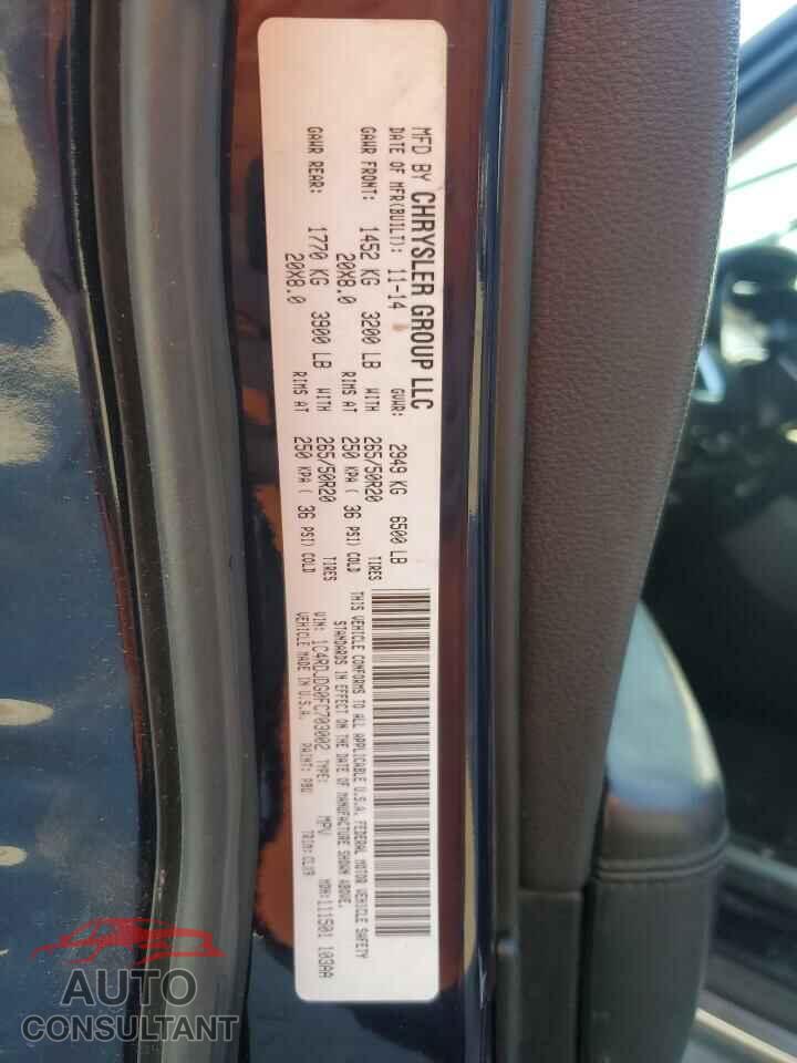 DODGE DURANGO 2015 - 1C4RDJDG0FC703002