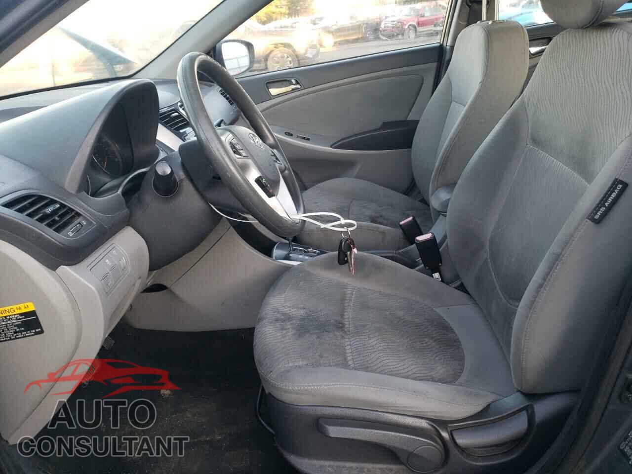 HYUNDAI ACCENT 2013 - KMHCU4AE0DU340732