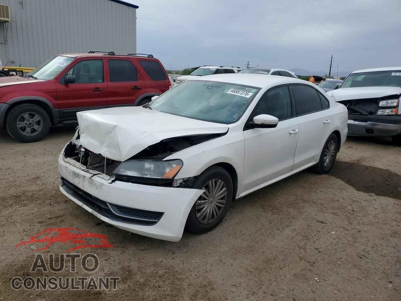 VOLKSWAGEN PASSAT 2014 - 1VWAP7A33EC027097