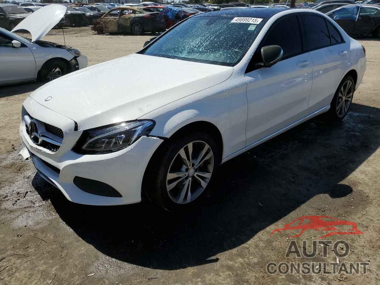 MERCEDES-BENZ C-CLASS 2015 - 55SWF4KB6FU022379