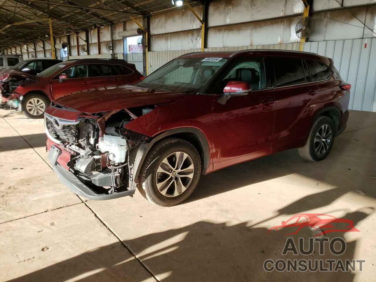 TOYOTA HIGHLANDER 2022 - 5TDGZRAH9NS112801