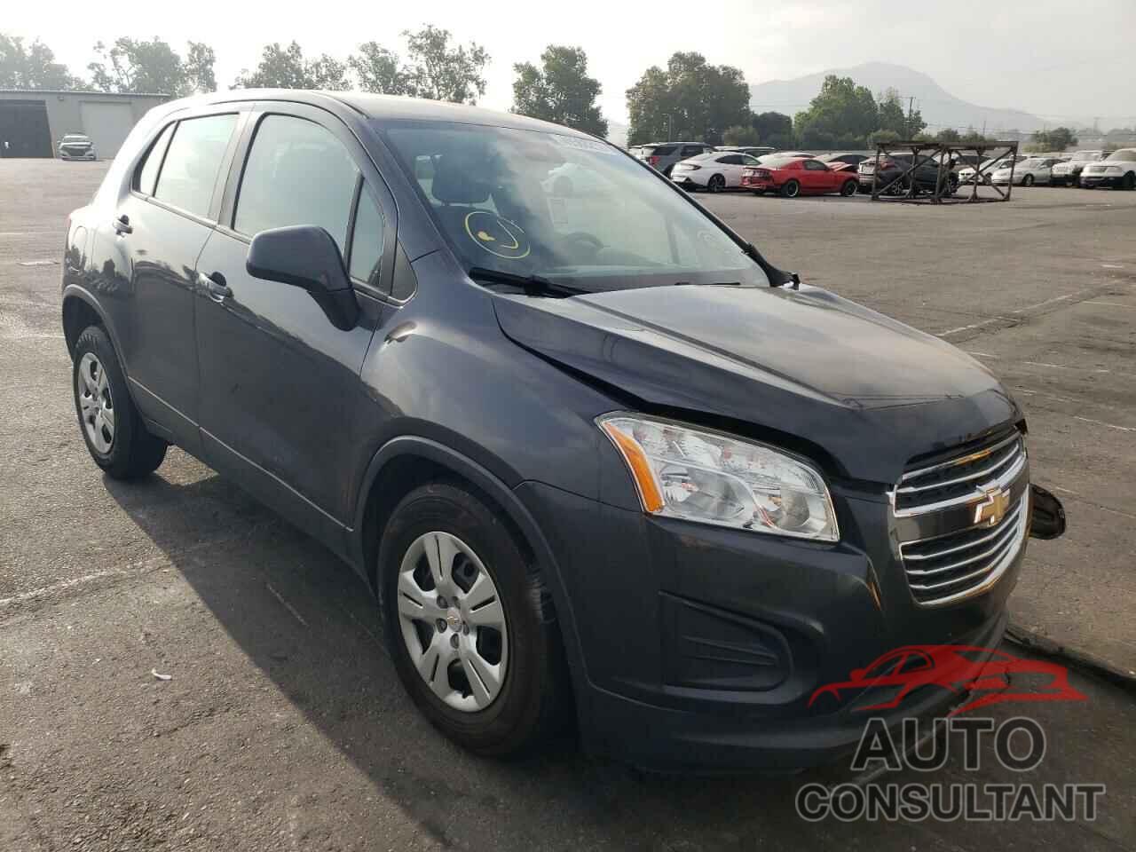 CHEVROLET TRAX 2016 - 3GNCJKSB9GL221007