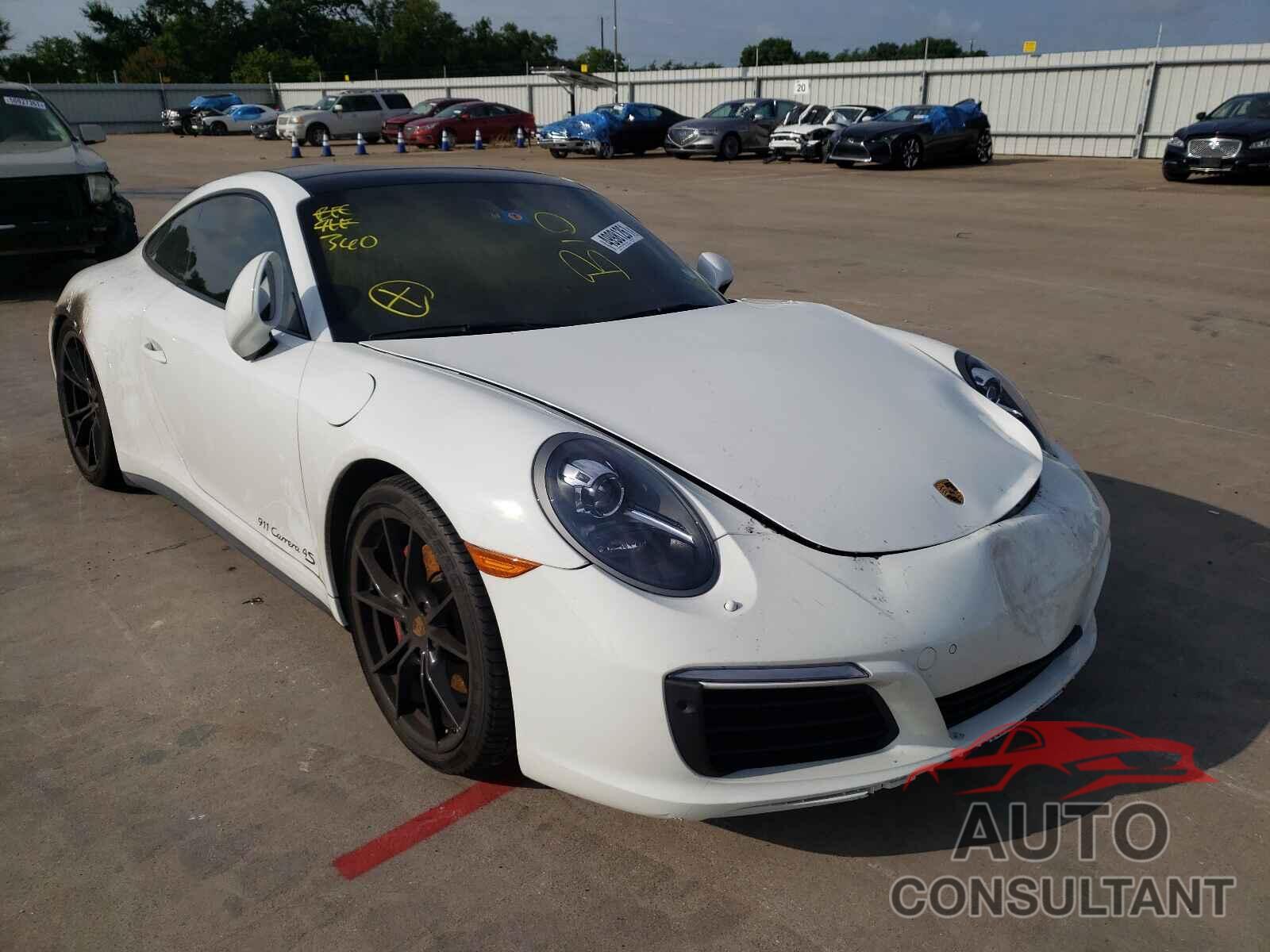 PORSCHE 911 2017 - WP0AB2A98HS122841