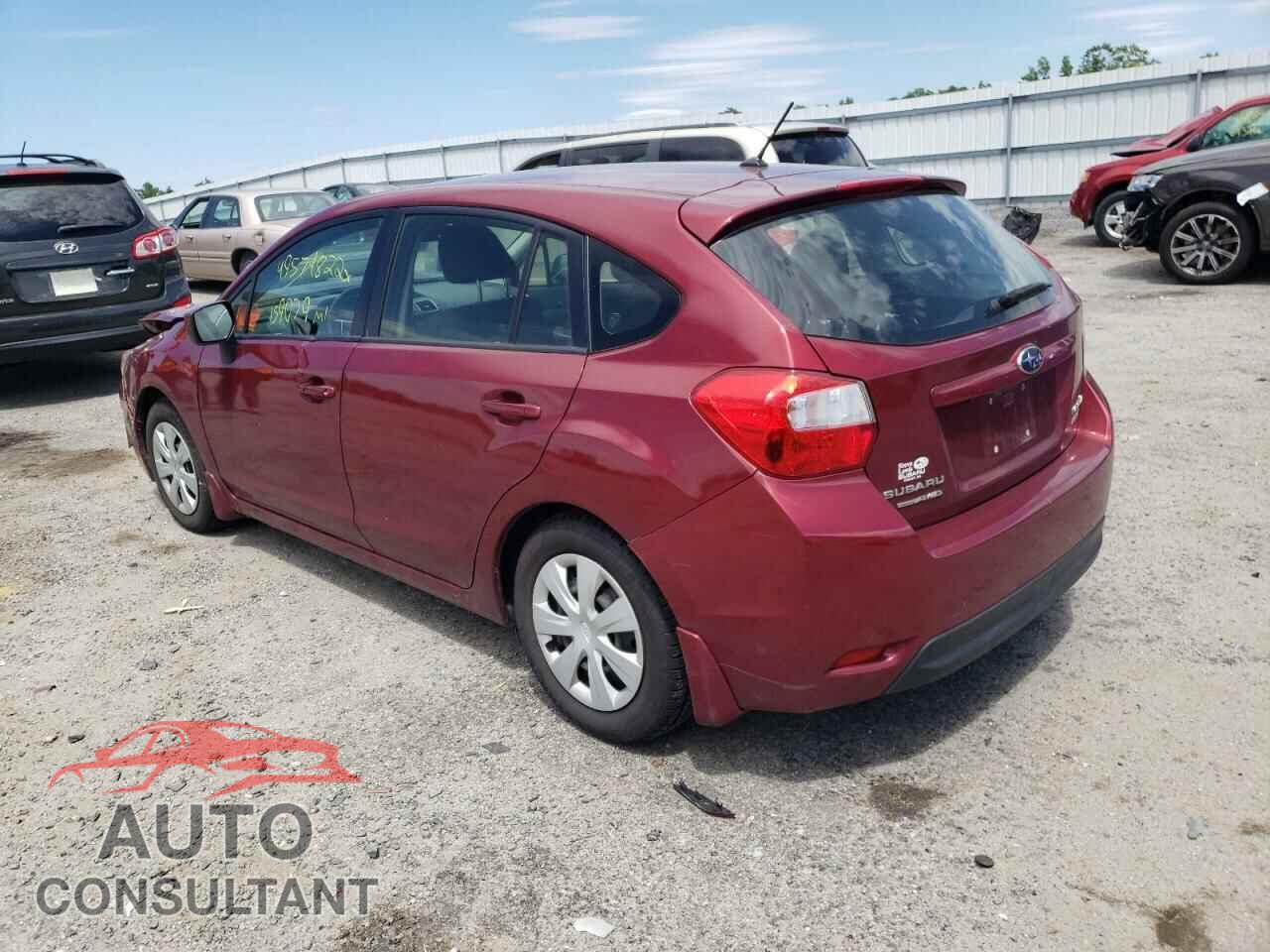 SUBARU IMPREZA 2016 - JF1GPAA67G8276597