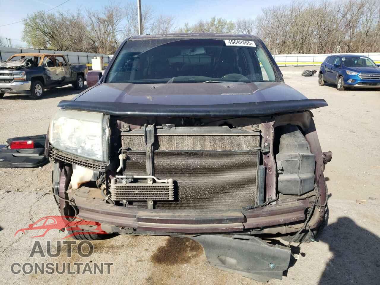 HONDA PILOT 2011 - 5FNYF4H52BB018819