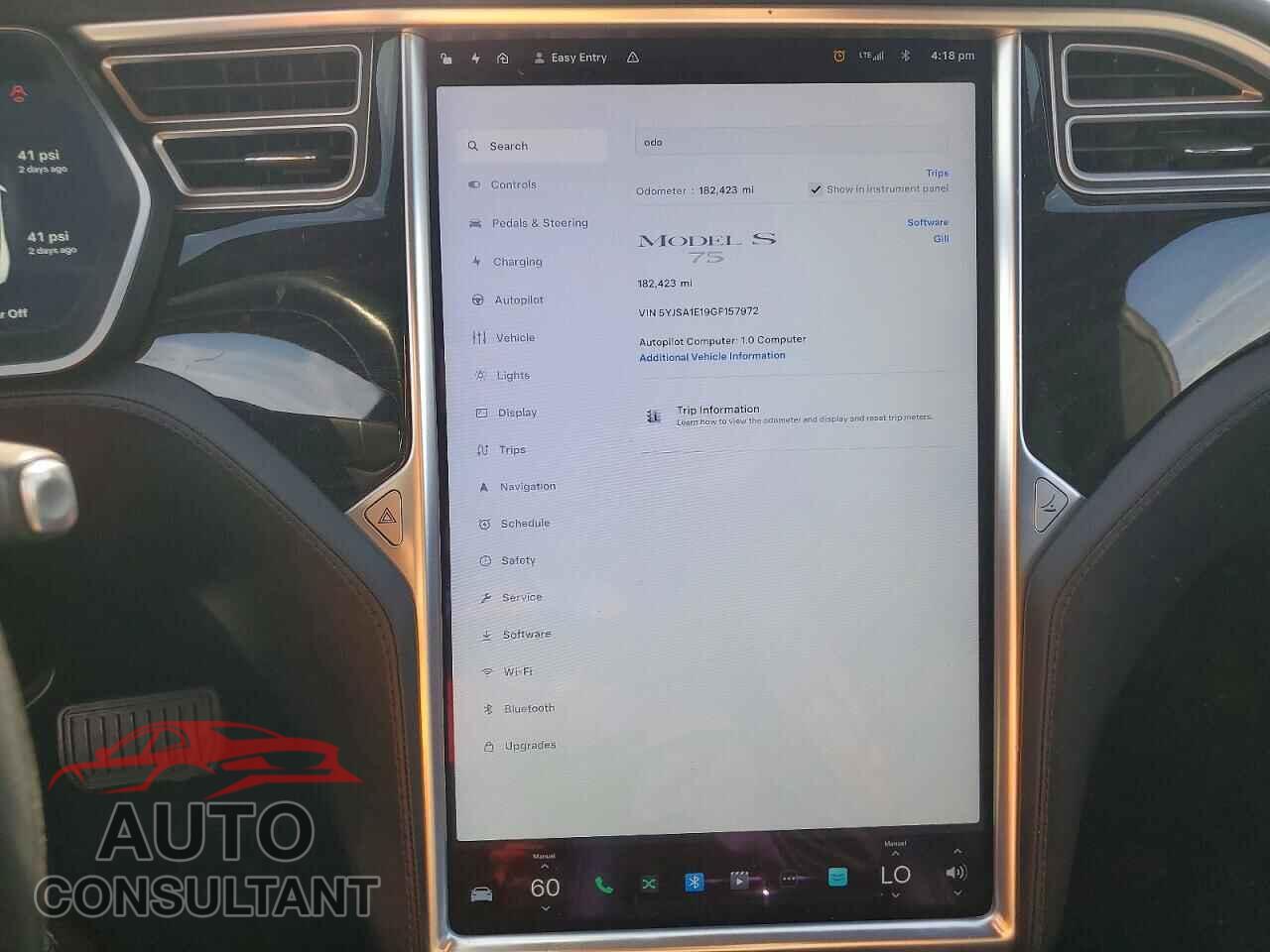 TESLA MODEL S 2016 - 5YJSA1E19GF157972