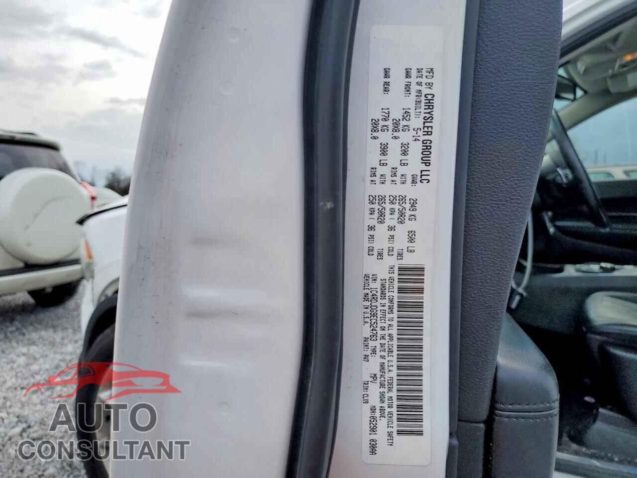 DODGE DURANGO 2014 - 1C4RDJDG9EC524763