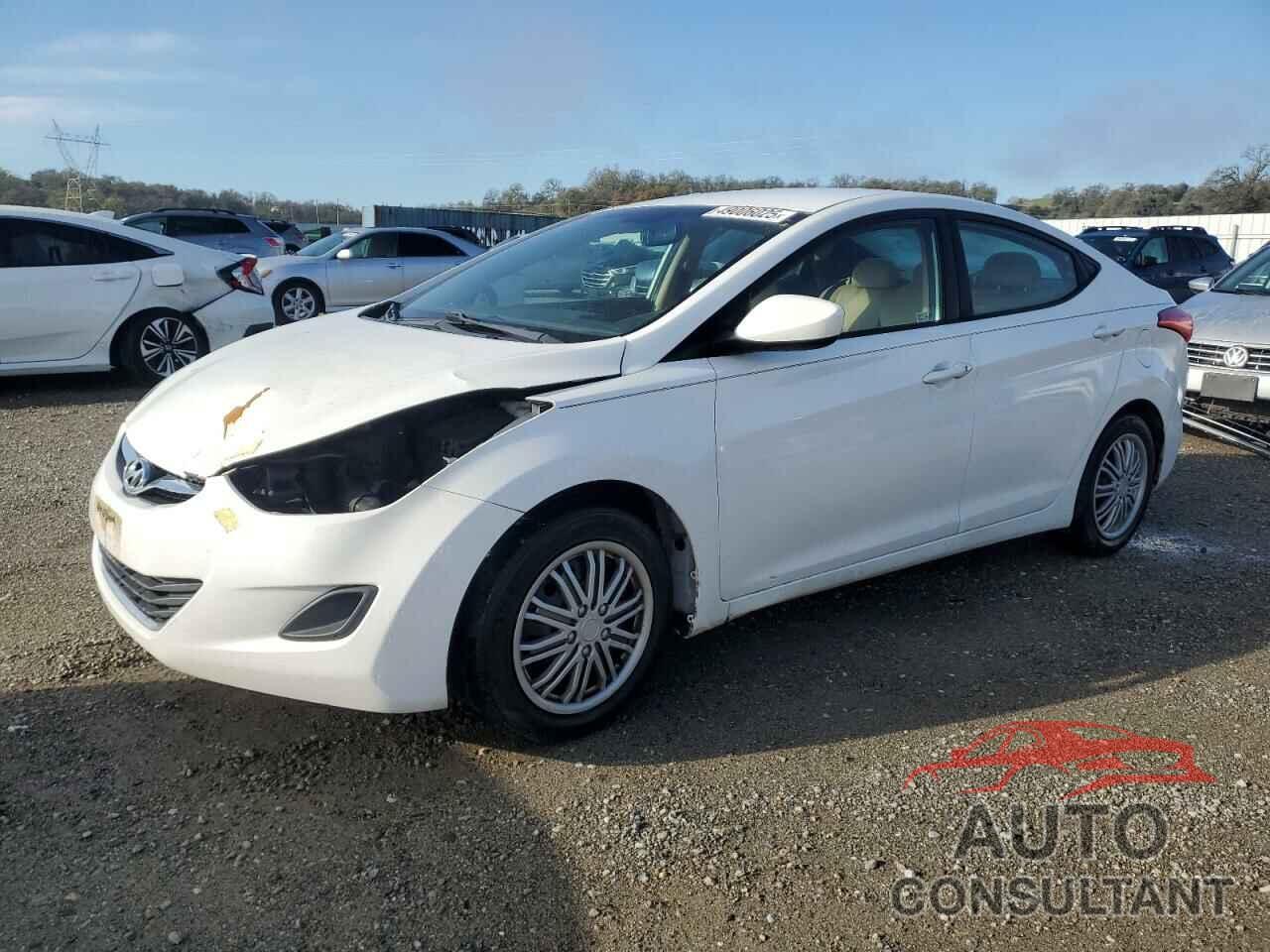 HYUNDAI ELANTRA 2012 - 5NPDH4AE0CH069368