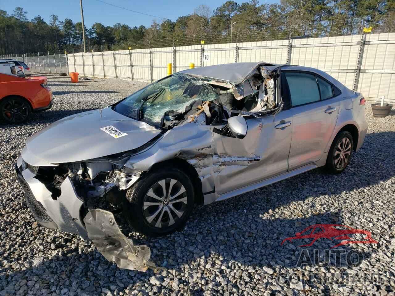 TOYOTA COROLLA 2021 - JTDEAMDE5MJ024326