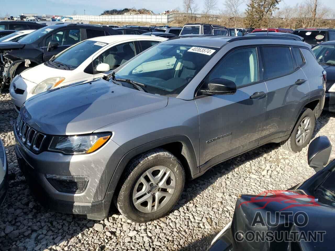 JEEP COMPASS 2018 - 3C4NJCAB6JT186247