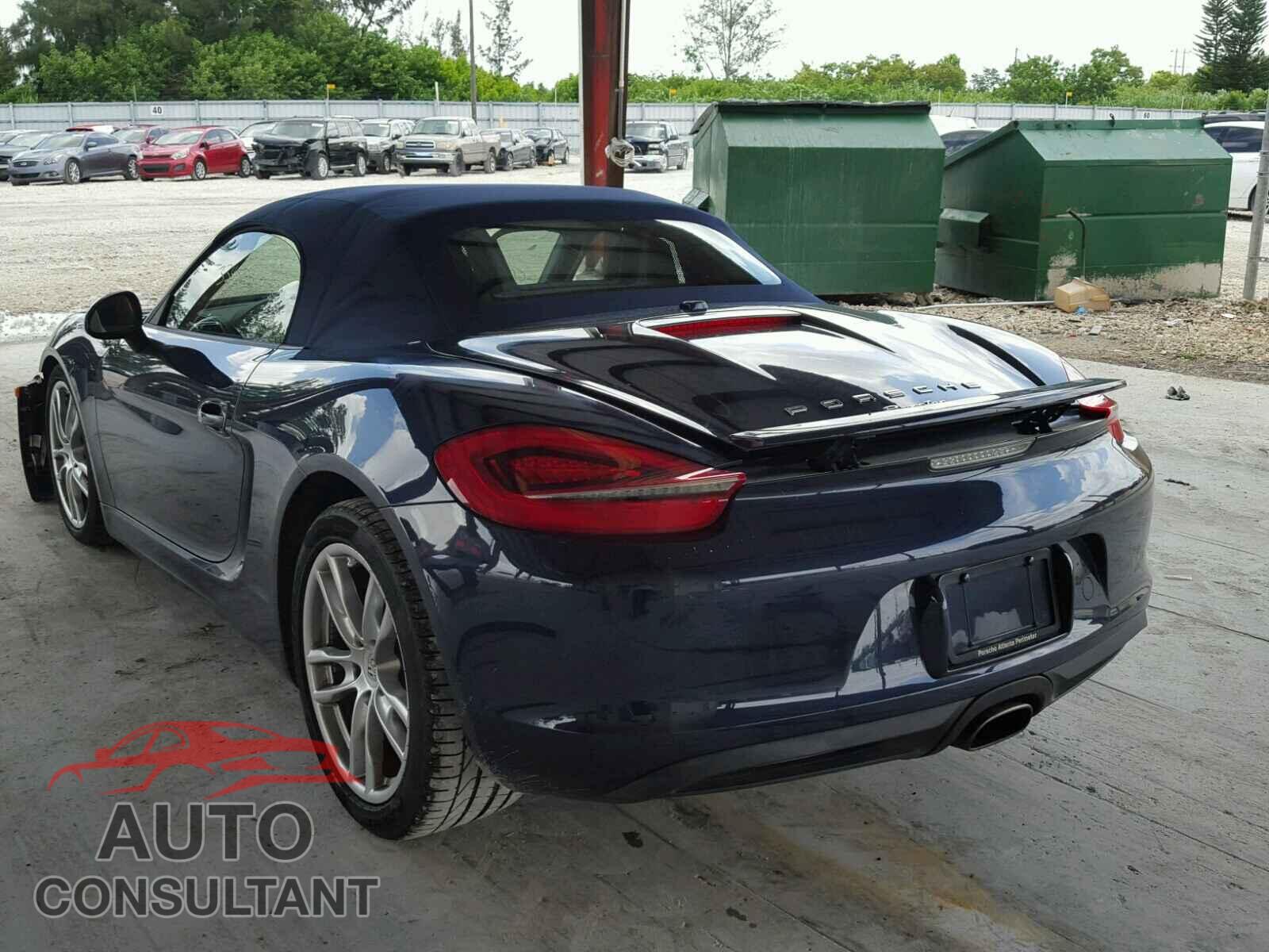 PORSCHE BOXSTER 2016 - WP0CA2A85GS120188