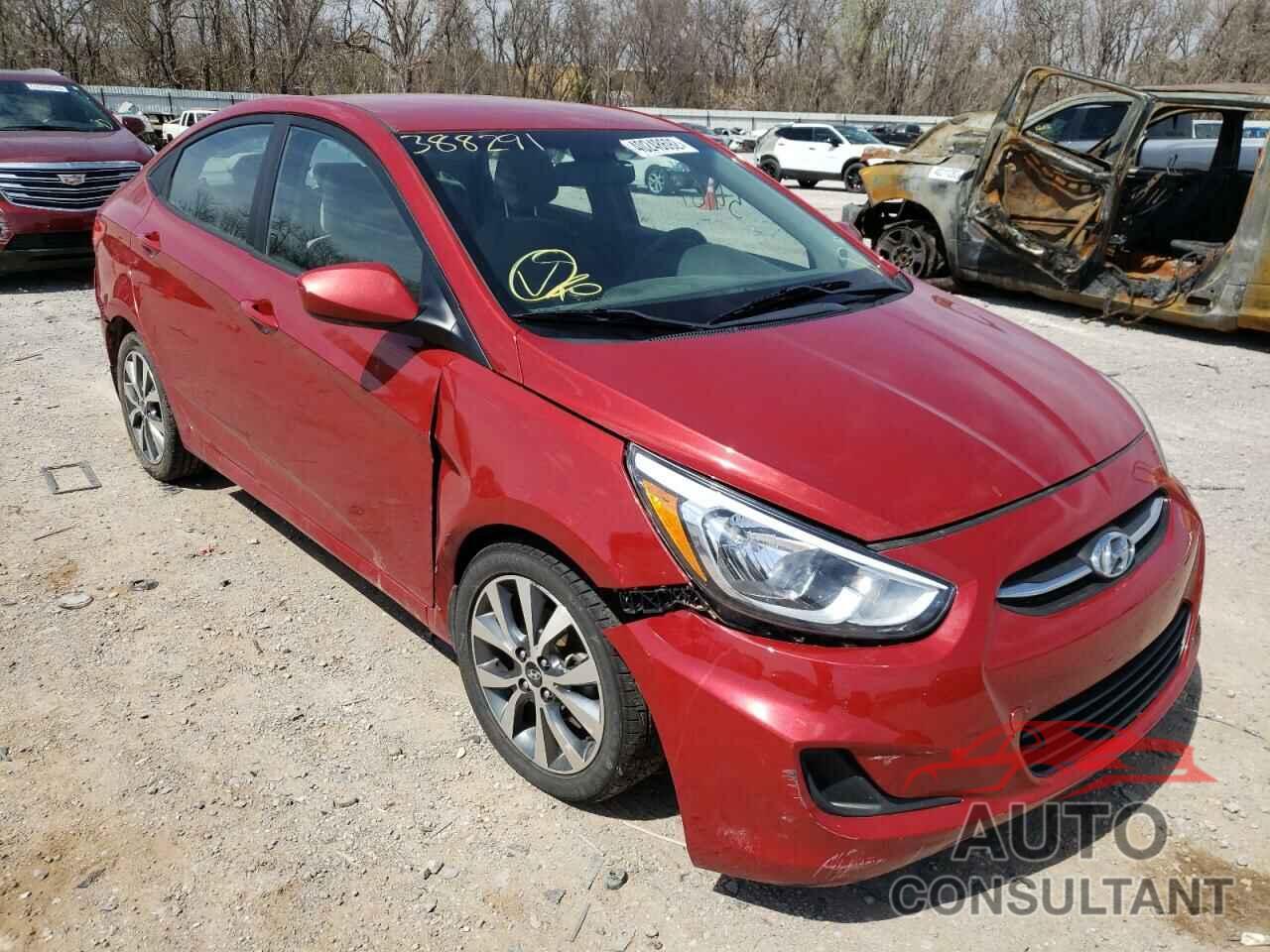 HYUNDAI ACCENT 2017 - KMHCT4AE4HU388291