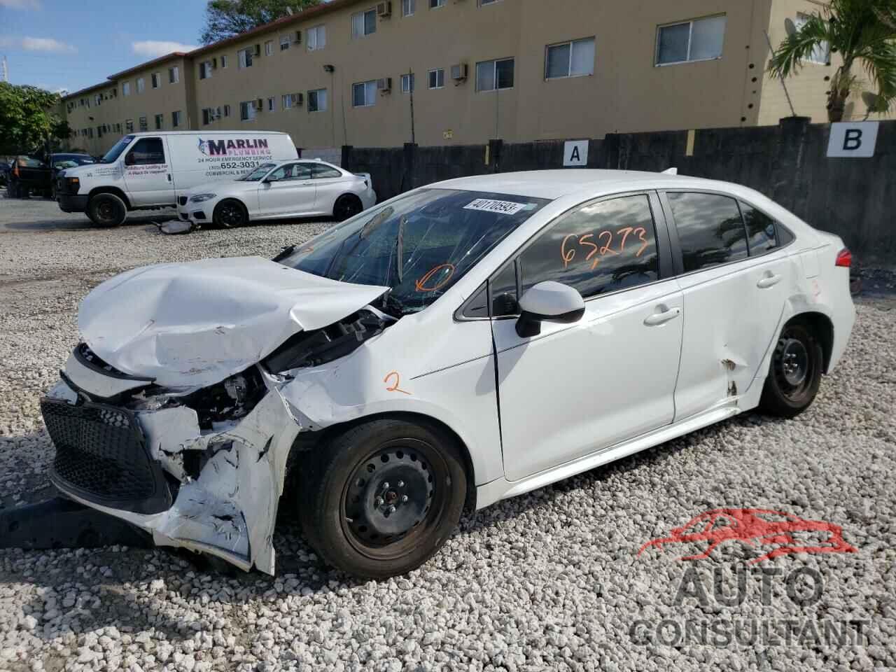 TOYOTA COROLLA 2021 - JTDEPMAE1MJ169804