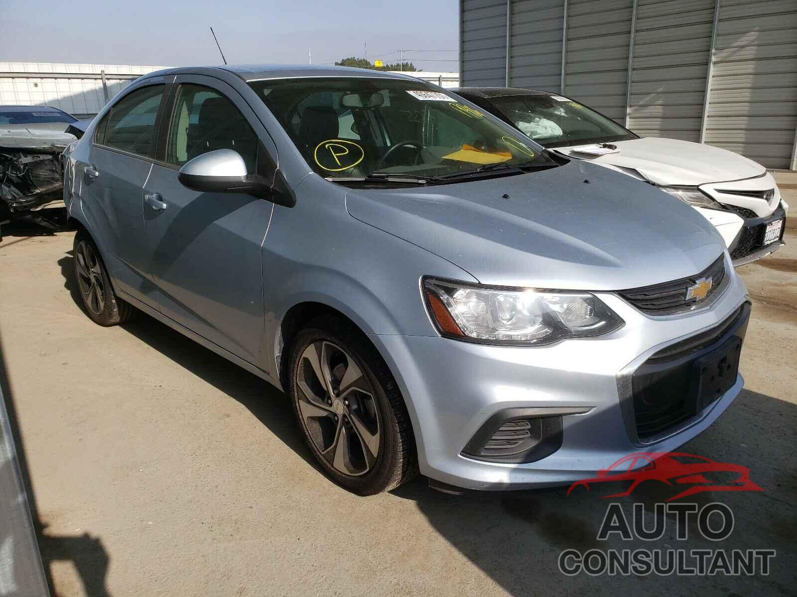 CHEVROLET SONIC 2018 - 1G1JF5SBXJ4106909