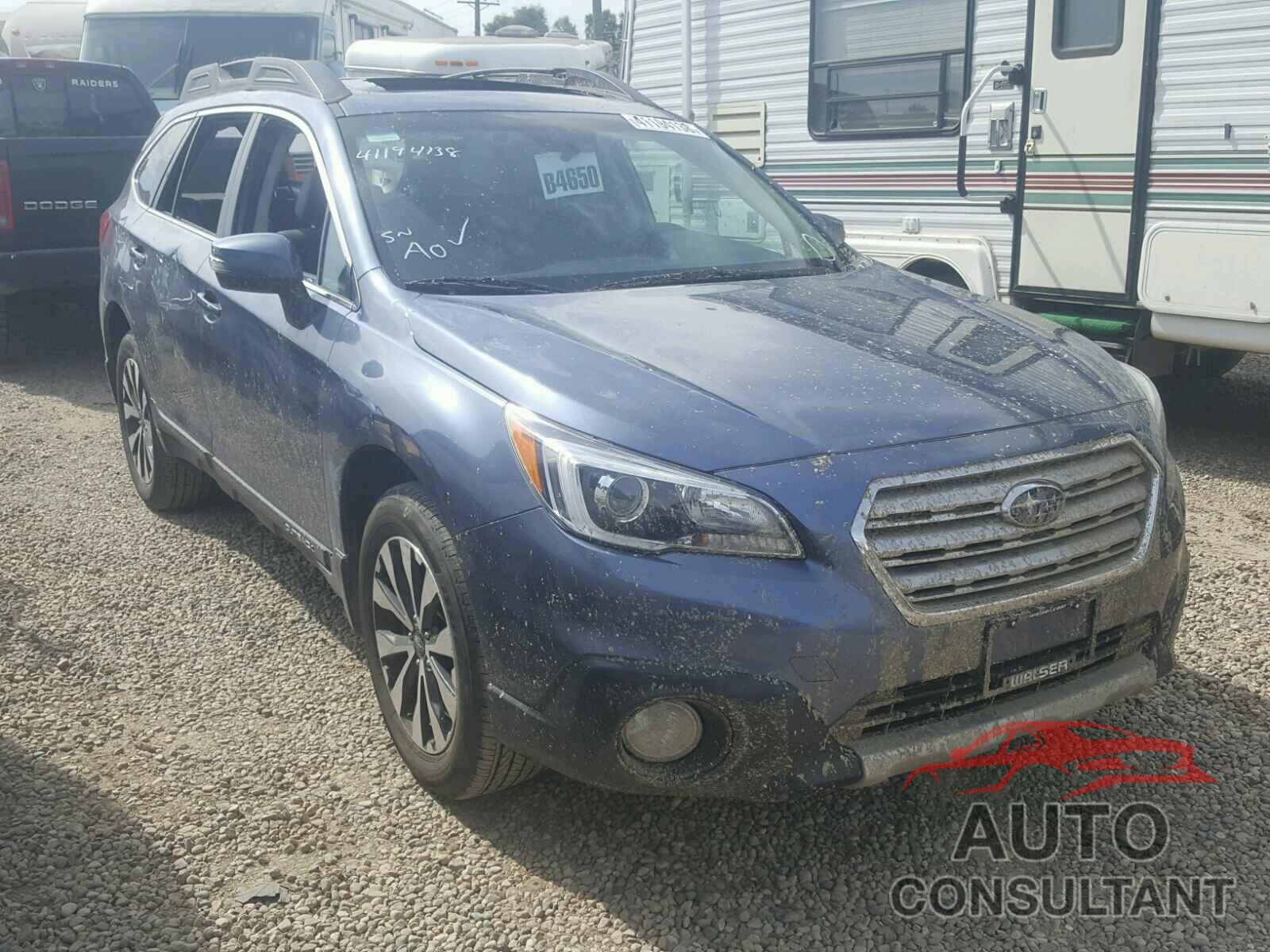 SUBARU OUTBACK 2.5I LIMITED 2016 - 4S4BSBNC4G3332075