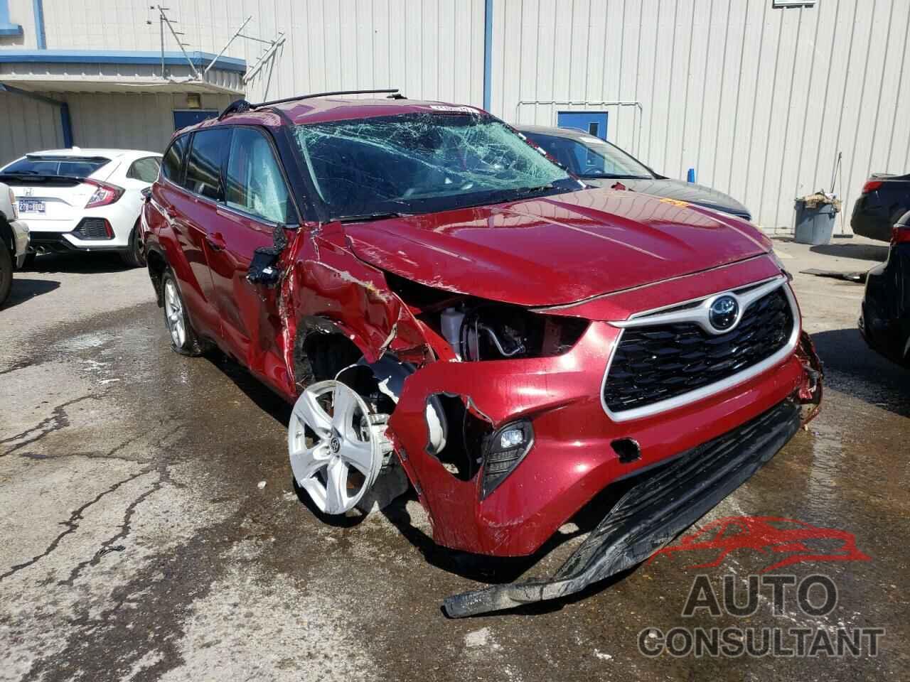 TOYOTA HIGHLANDER 2021 - 5TDZZRAHXMS528721