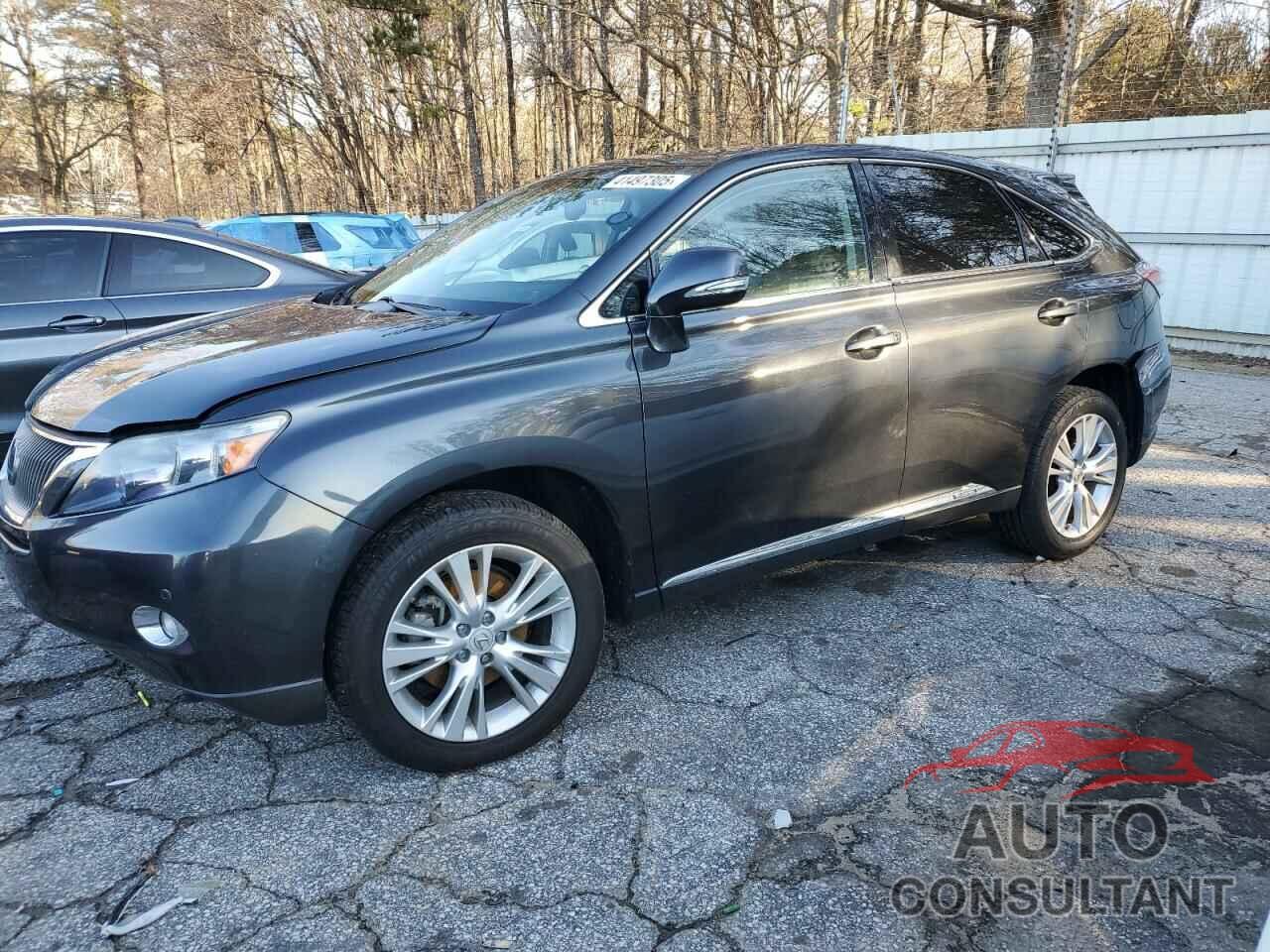 LEXUS RX450 2010 - JTJZB1BA0A2400298
