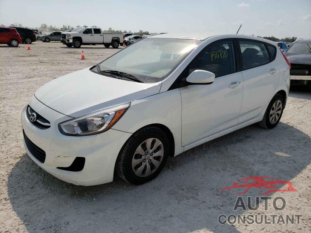 HYUNDAI ACCENT 2017 - KMHCT5AE6HU319639