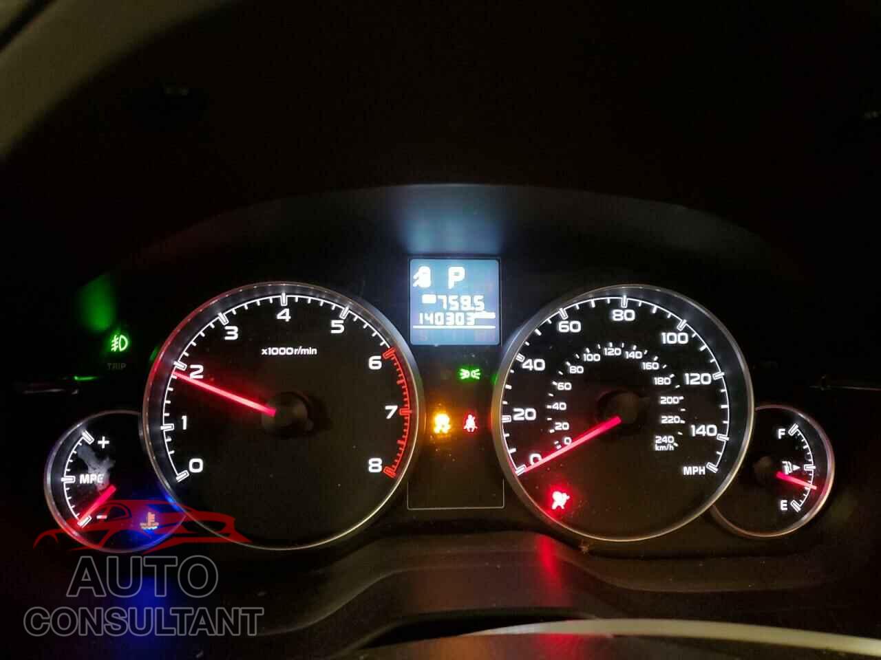SUBARU OUTBACK 2014 - 4S4BRBCC7E3325259