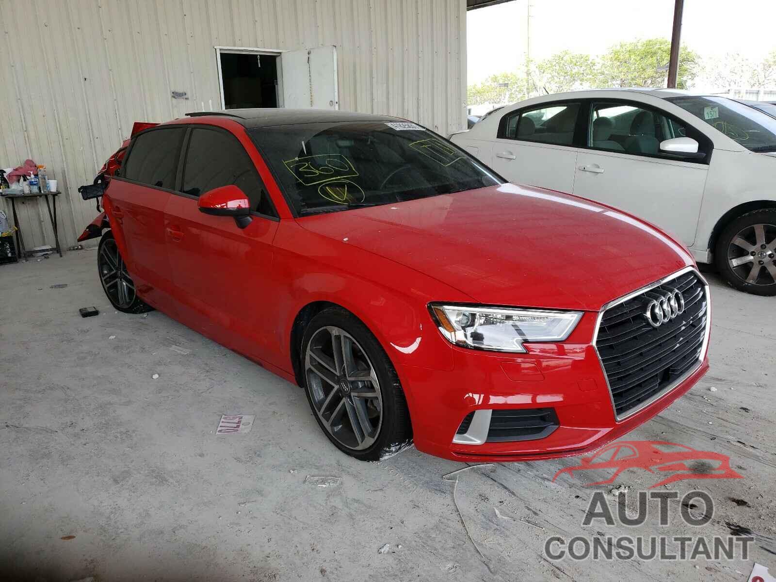 AUDI A3 2018 - WAUAUGFF2J1024340