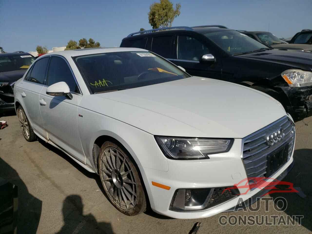 AUDI A4 2019 - WAUDNAF45KN020279