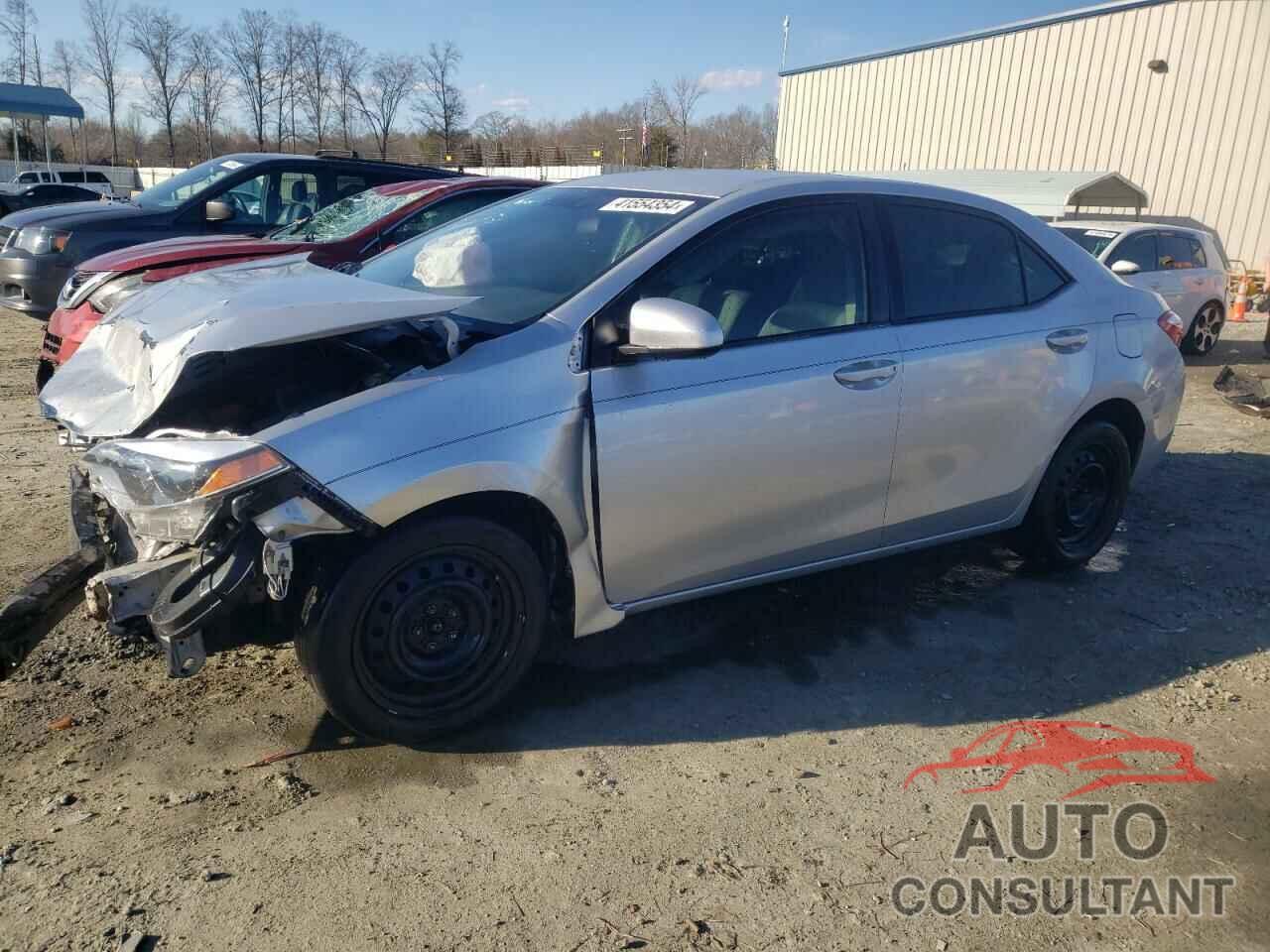 TOYOTA COROLLA 2016 - 2T1BURHE5GC611109