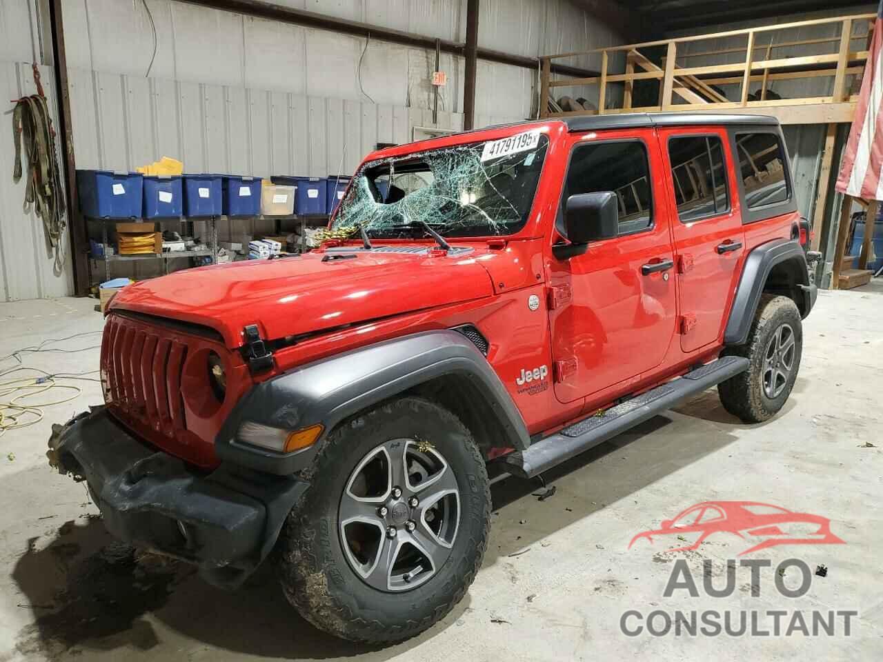 JEEP WRANGLER 2018 - 1C4HJXDG5JW278746