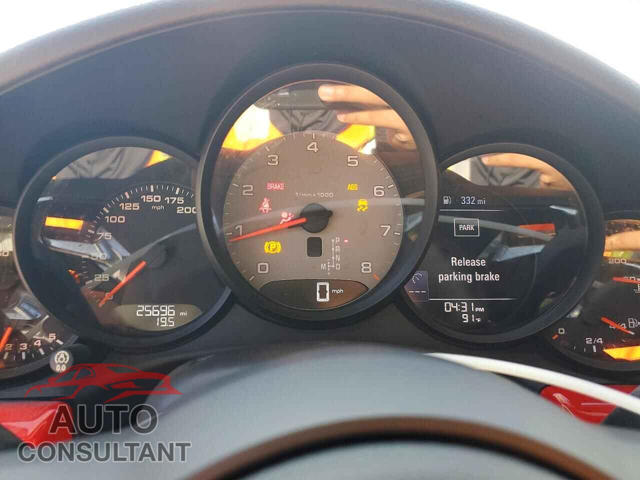 PORSCHE 911 2017 - WP0BB2A97HS136217