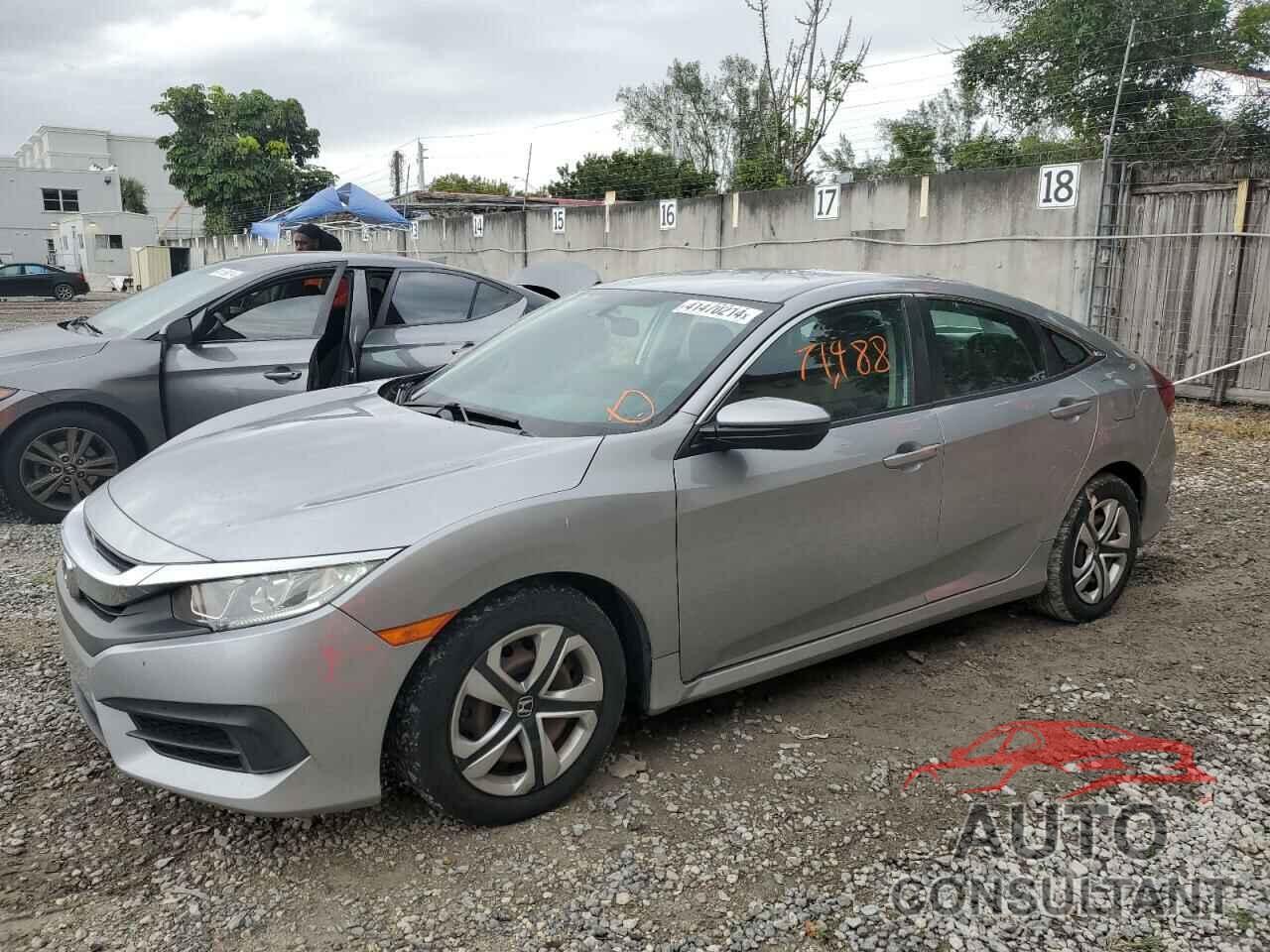 HONDA CIVIC 2016 - 19XFC2F51GE089675