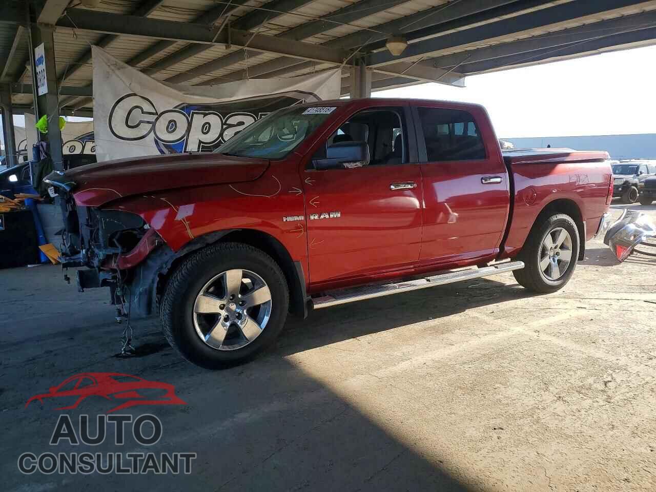 DODGE RAM 1500 2010 - 1D7RB1CT5AS108364
