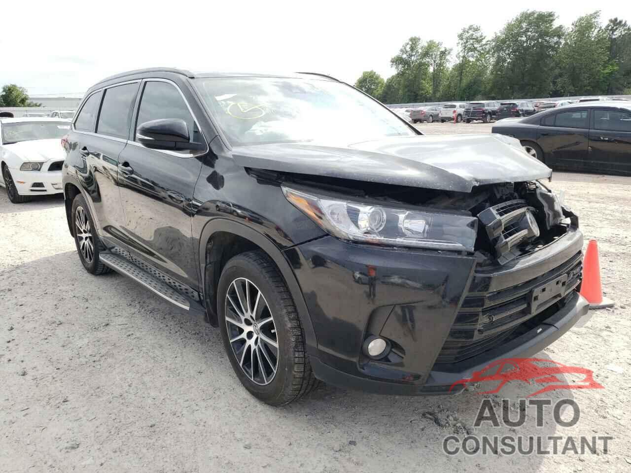 TOYOTA HIGHLANDER 2017 - 5TDKZRFH1HS212852
