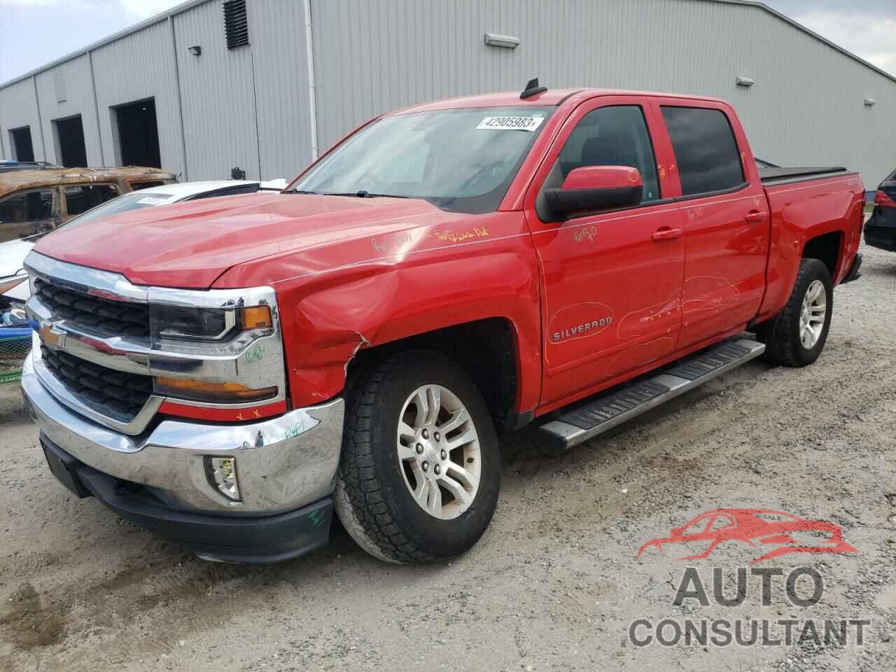 CHEVROLET SILVERADO 2017 - 3GCUKREC3HG327289