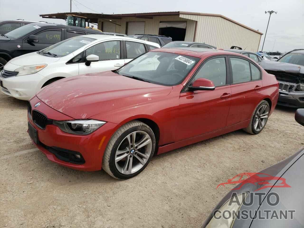 BMW 3 SERIES 2016 - WBA8E1G54GNT35588