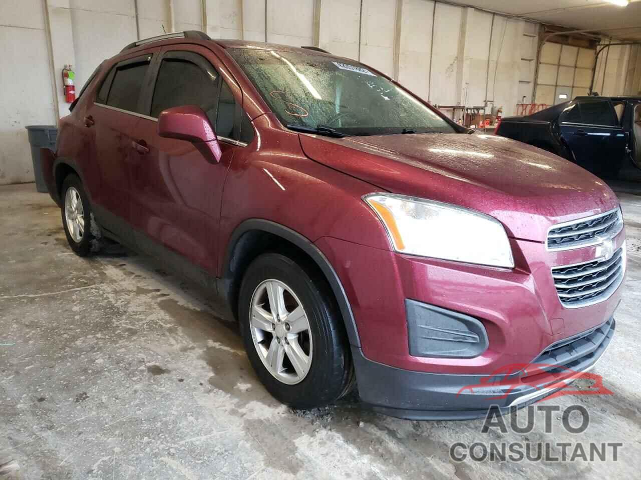 CHEVROLET TRAX 2016 - 3GNCJLSB1GL136264