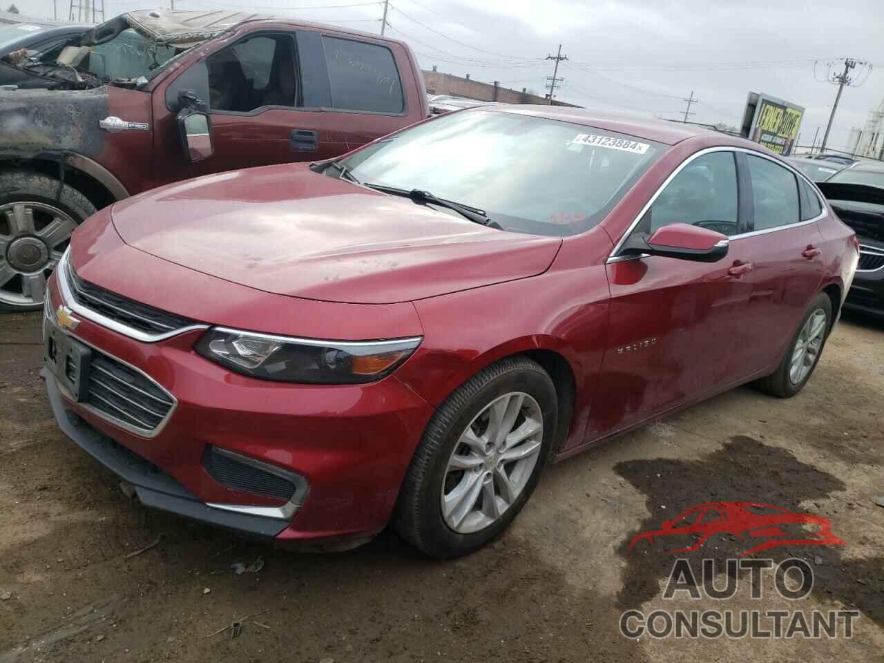 CHEVROLET MALIBU 2017 - 1G1ZE5ST3HF137240