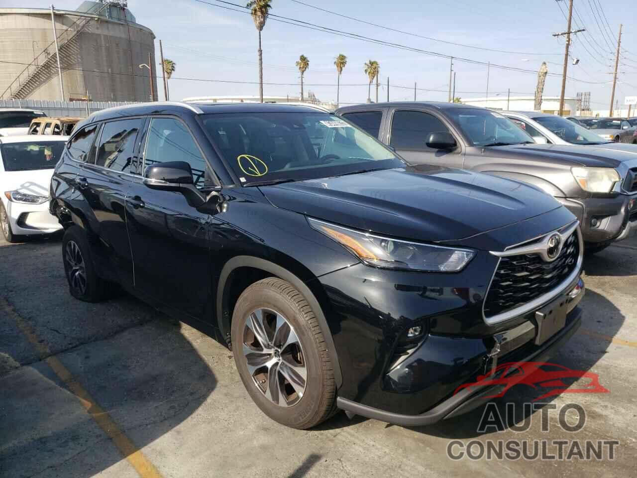 TOYOTA HIGHLANDER 2022 - 5TDGZRAH9NS098964