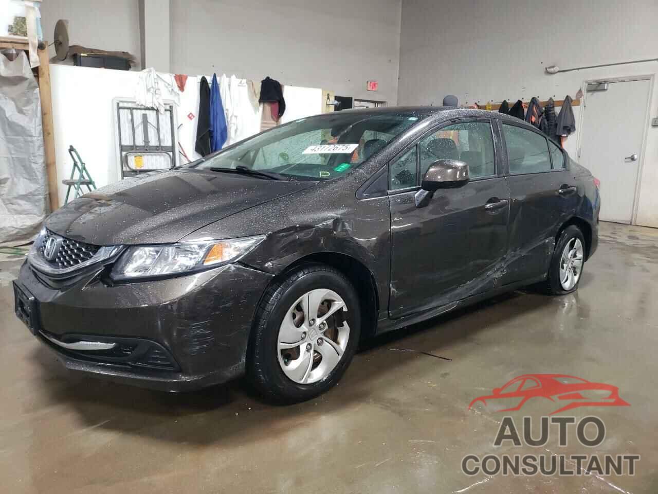 HONDA CIVIC 2013 - 19XFB2F59DE003382