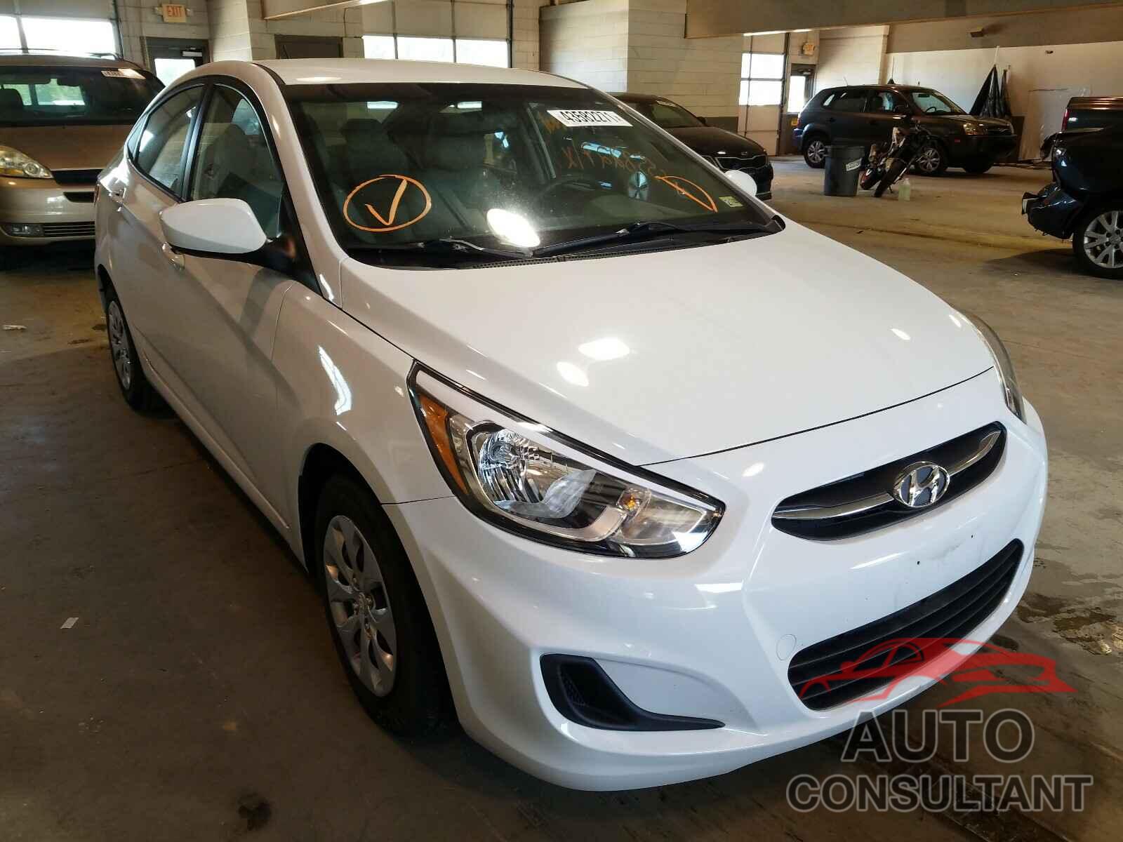 HYUNDAI ACCENT 2017 - KMHCT4AE9HU365833