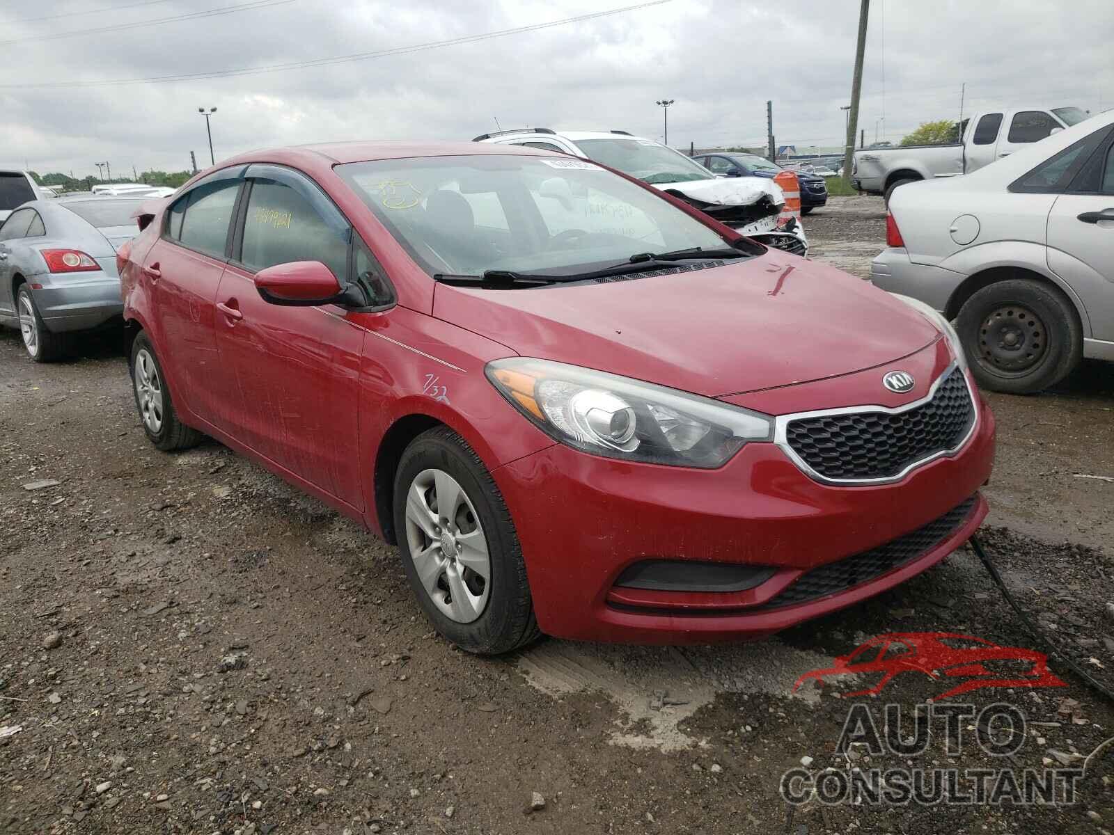 KIA FORTE 2016 - KNAFK4A62G5573572