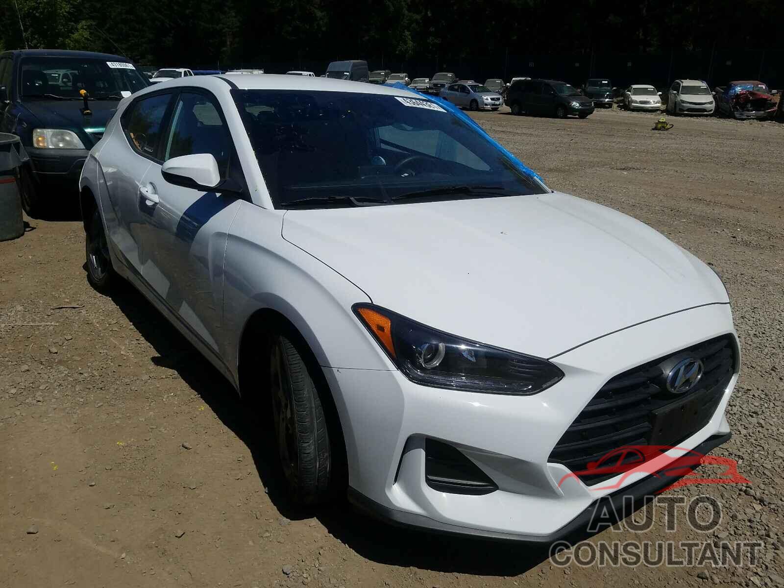 HYUNDAI VELOSTER 2019 - KMHTG6AF4KU008916