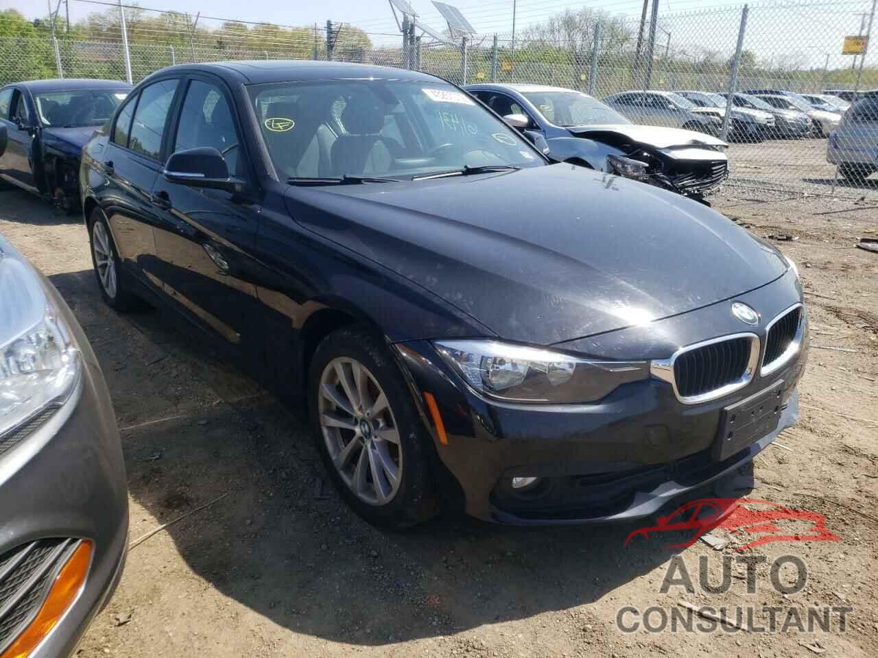 BMW 3 SERIES 2017 - WBA8A3C31HK692953