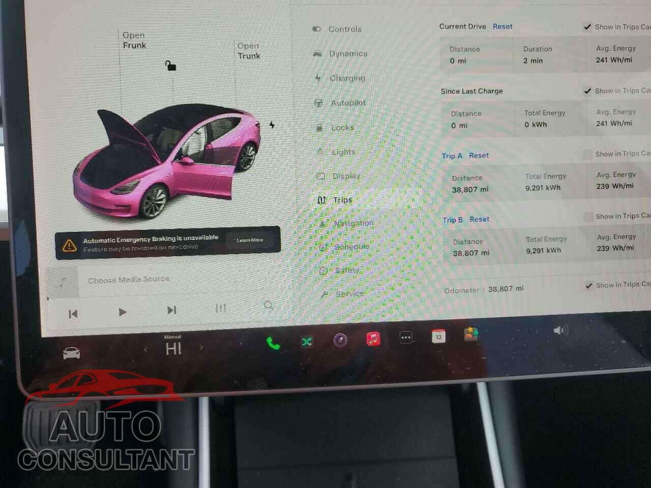 TESLA MODEL 3 2020 - 5YJ3E1EA6LF806744