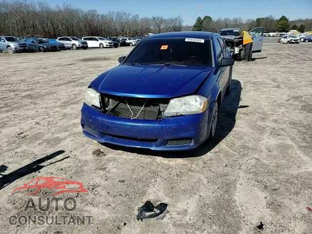 DODGE AVENGER 2013 - 1C3CDZAG4DN587382