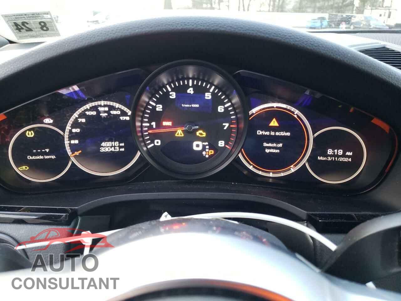 PORSCHE CAYENNE 2019 - WP1AA2AY8KDA10593