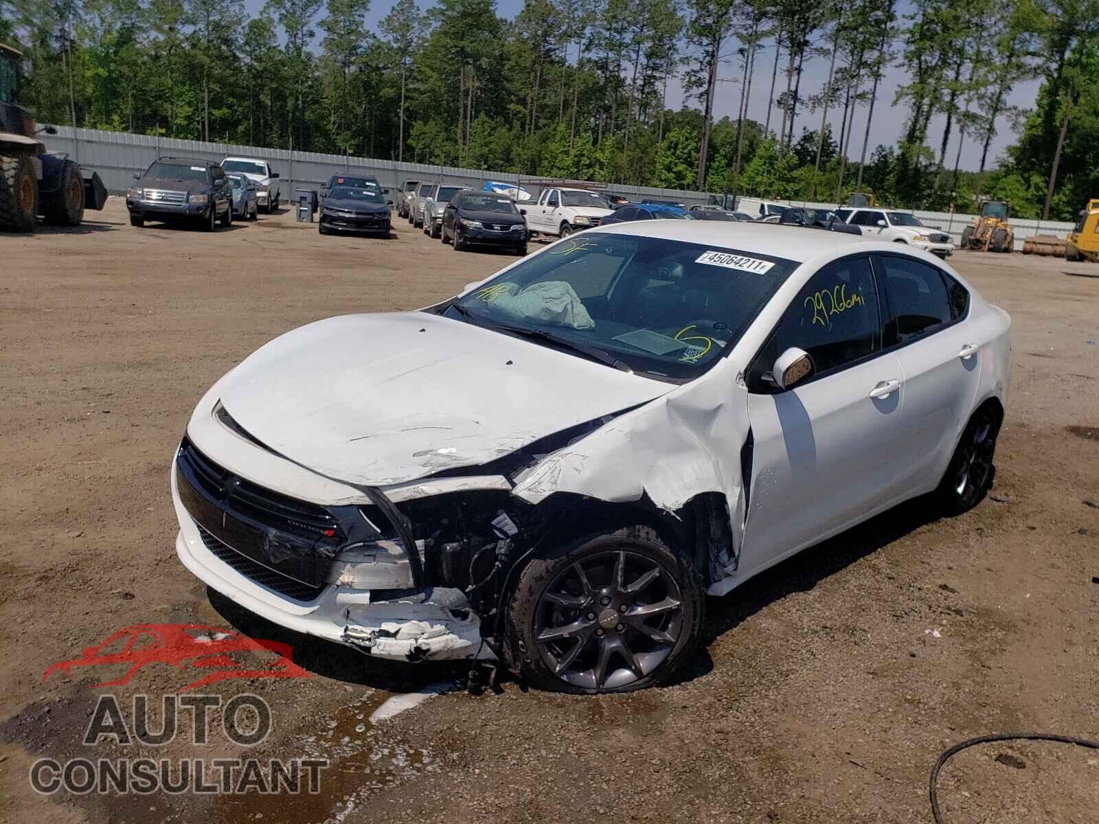 DODGE DART 2016 - 1C3CDFAA4GD653109