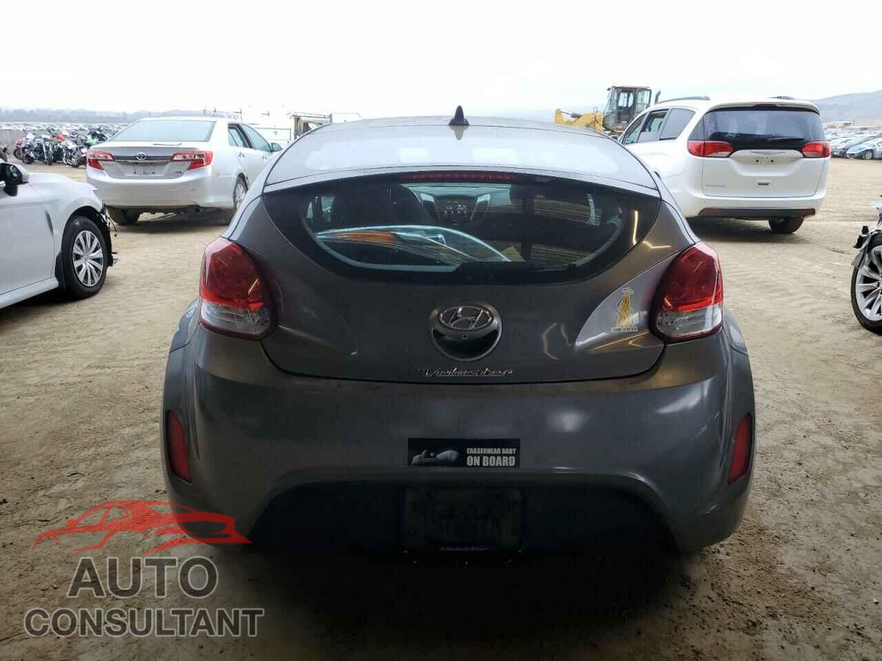 HYUNDAI VELOSTER 2017 - KMHTC6AD9HU309099