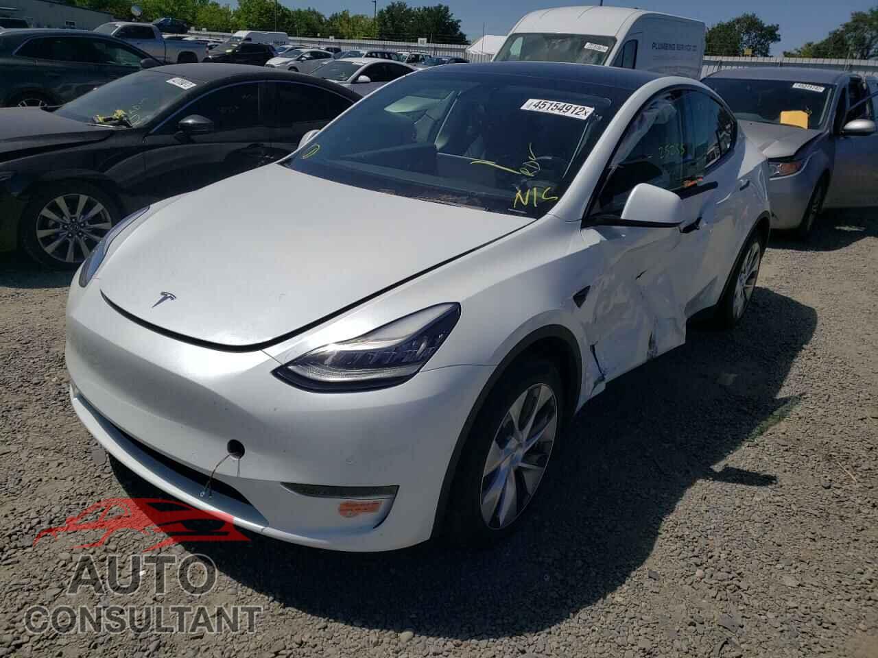 TESLA MODEL Y 2020 - 5YJYGDEEXLF015489