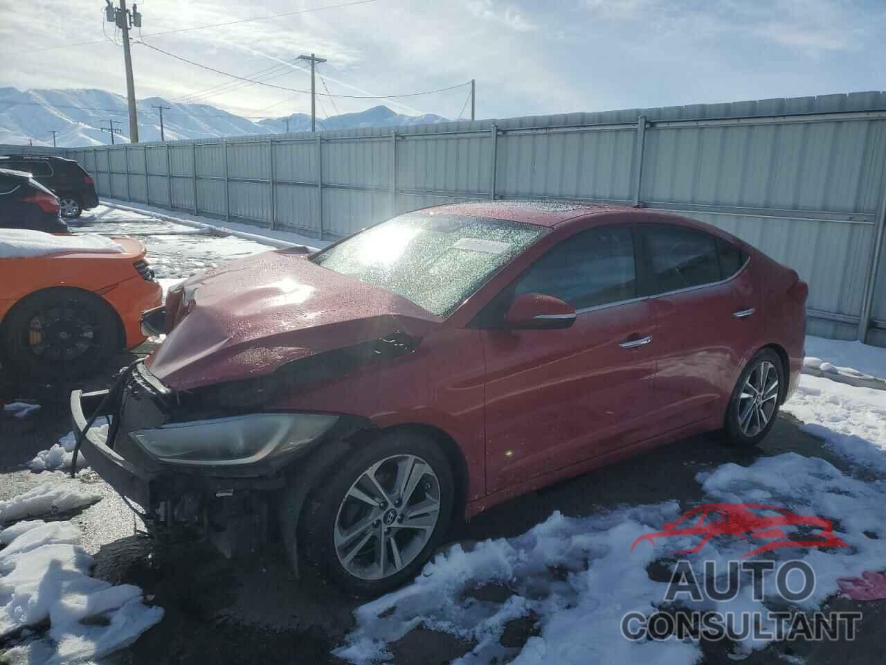 HYUNDAI ELANTRA 2017 - 5NPD84LF0HH086068