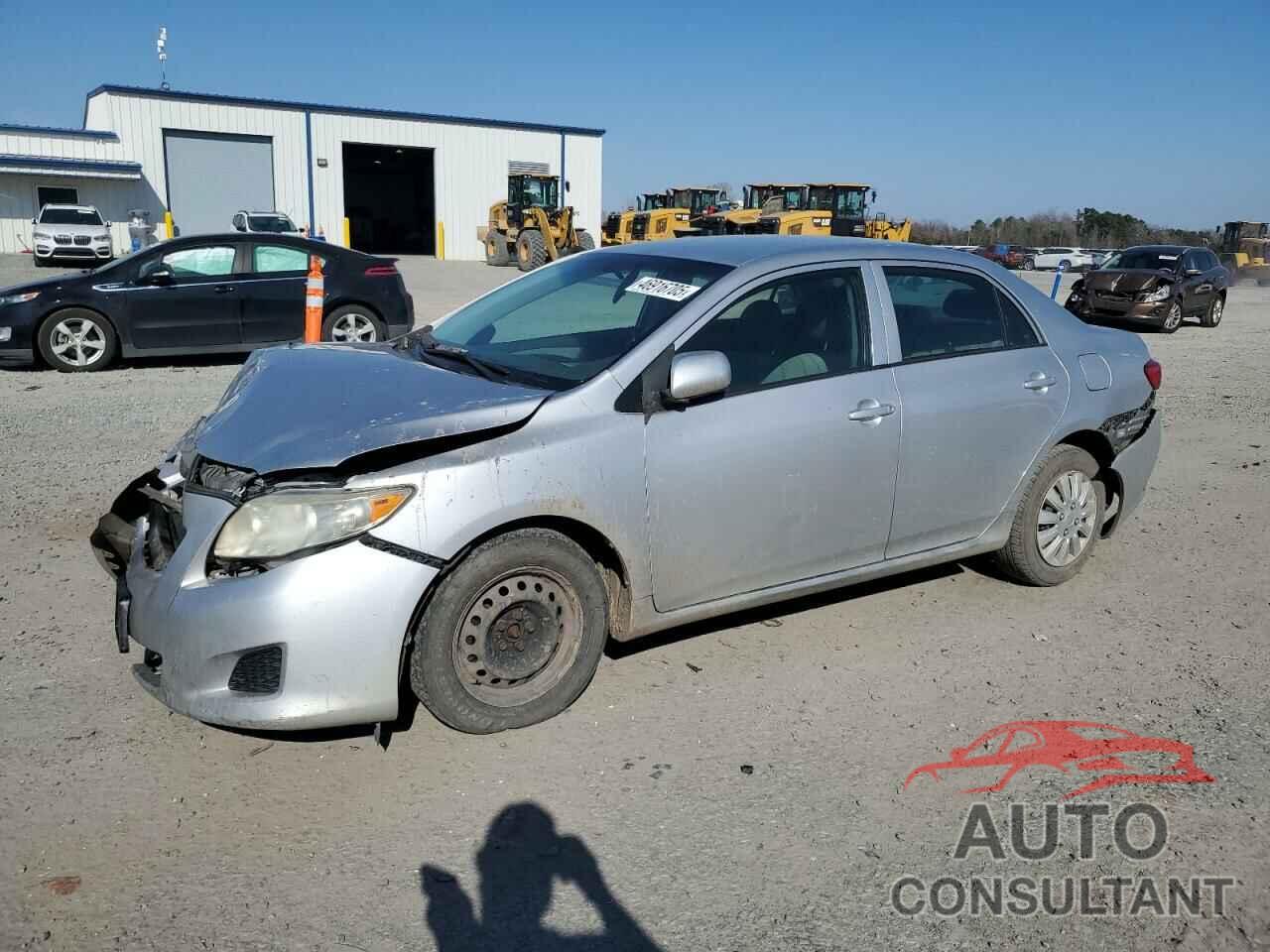 TOYOTA COROLLA 2009 - 2T1BU40E99C182266