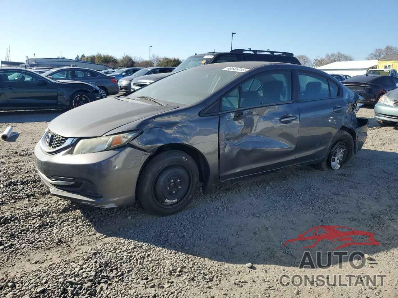 HONDA CIVIC 2013 - 19XFB2F50DE245896